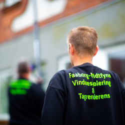 Rensning af tagrender